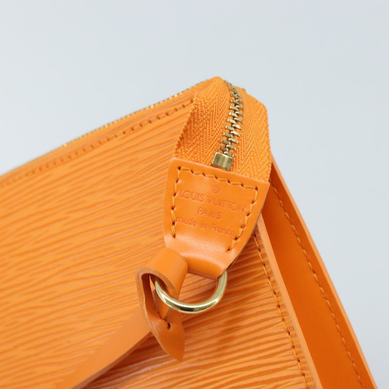 【日本直送】路易威登 Epi Pochette 配件袋 橙色 Mandarin M5294H 正品 YKZ750V-17