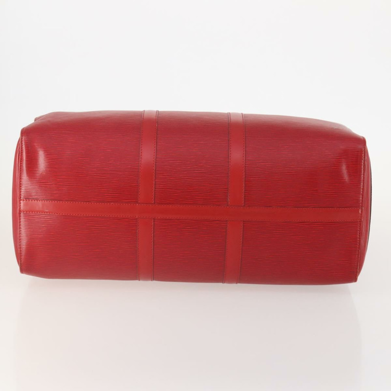 【日本直送】路易威登 Epi Keepall 50 波士頓包 紅色 M42967 LV Auth BAZ214A-4