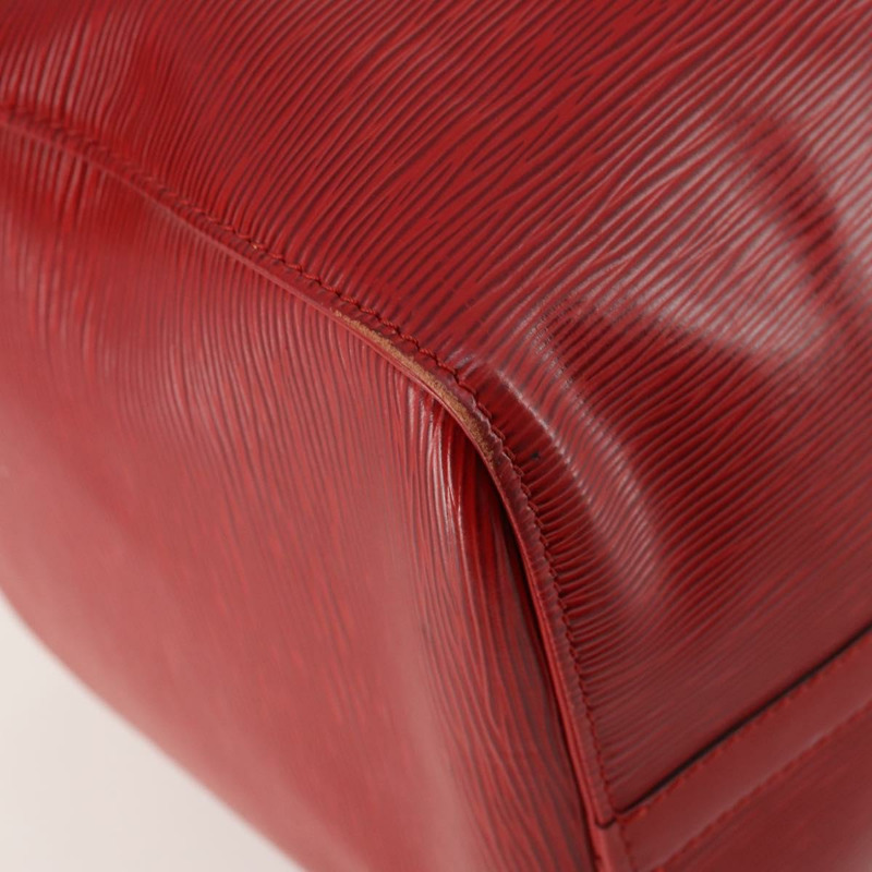 【日本直送】路易威登 Epi Keepall 50 波士頓包 紅色 M42967 LV Auth BAZ214A-13