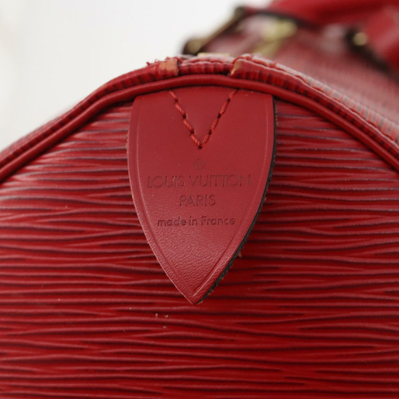 【日本直送】路易威登 Epi Keepall 50 波士頓包 紅色 M42967 LV Auth BAZ214A-17