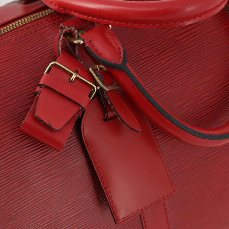 【日本直送】路易威登 Epi Keepall 50 波士頓包 紅色 M42967 LV Auth BAZ214A-18