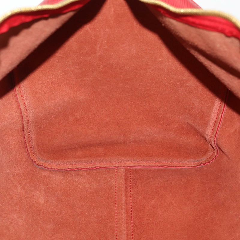 【日本直送】路易威登 Epi Keepall 50 波士頓包 紅色 M42967 LV Auth BAZ214A-19