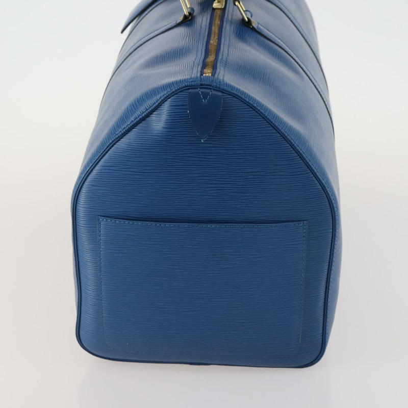 【日本直送】路易威登 Epi Keepall 55 波士頓包 托萊多藍 M42955 LV 正品 BAZ215A-2