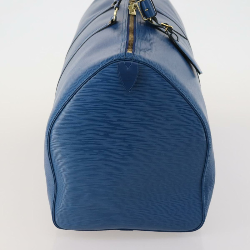 【日本直送】路易威登 Epi Keepall 55 波士頓包 托萊多藍 M42955 LV 正品 BAZ215A-3