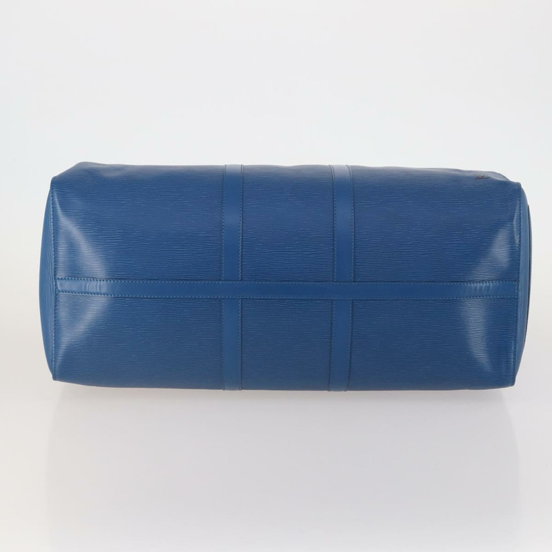 【日本直送】路易威登 Epi Keepall 55 波士頓包 托萊多藍 M42955 LV 正品 BAZ215A-4