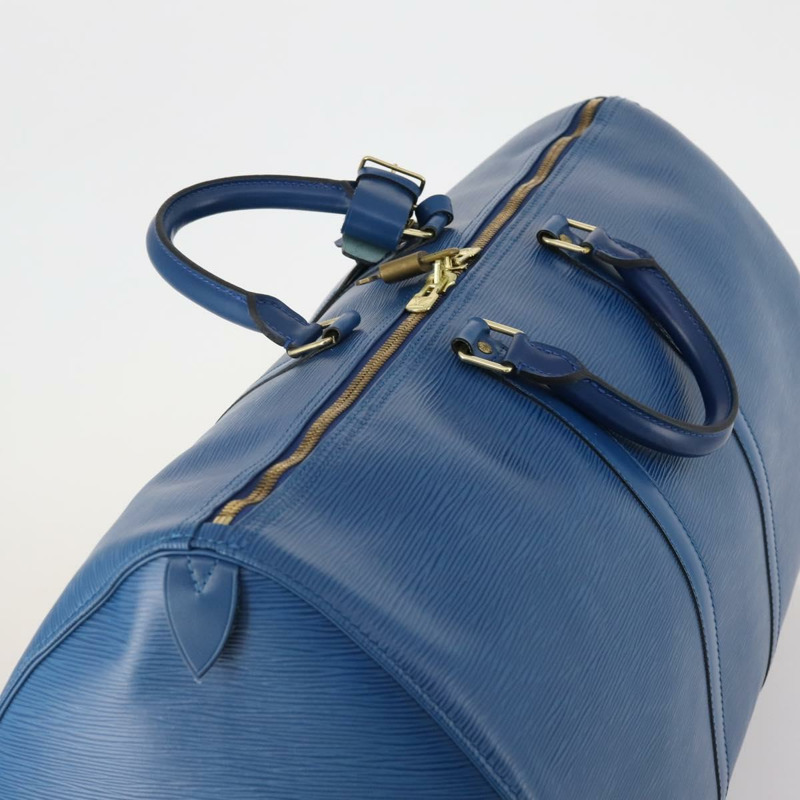 【日本直送】路易威登 Epi Keepall 55 波士頓包 托萊多藍 M42955 LV 正品 BAZ215A-5