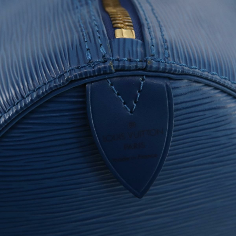 【日本直送】路易威登 Epi Keepall 55 波士頓包 托萊多藍 M42955 LV 正品 BAZ215A-17