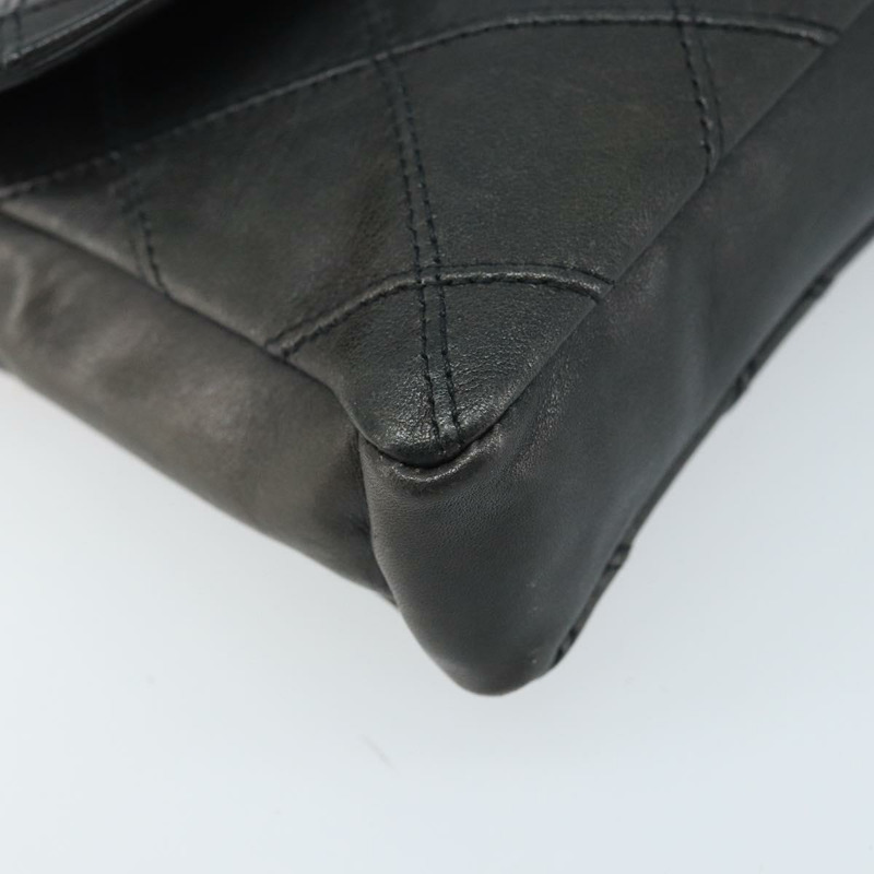 【日本直送】香奈兒雙色腰包，羊皮材質，黑色金色雙C標誌，正品 BA11734A-13