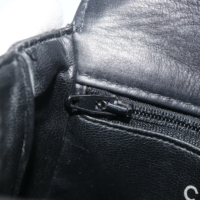 【日本直送】香奈兒雙色腰包，羊皮材質，黑色金色雙C標誌，正品 BA11734A-19