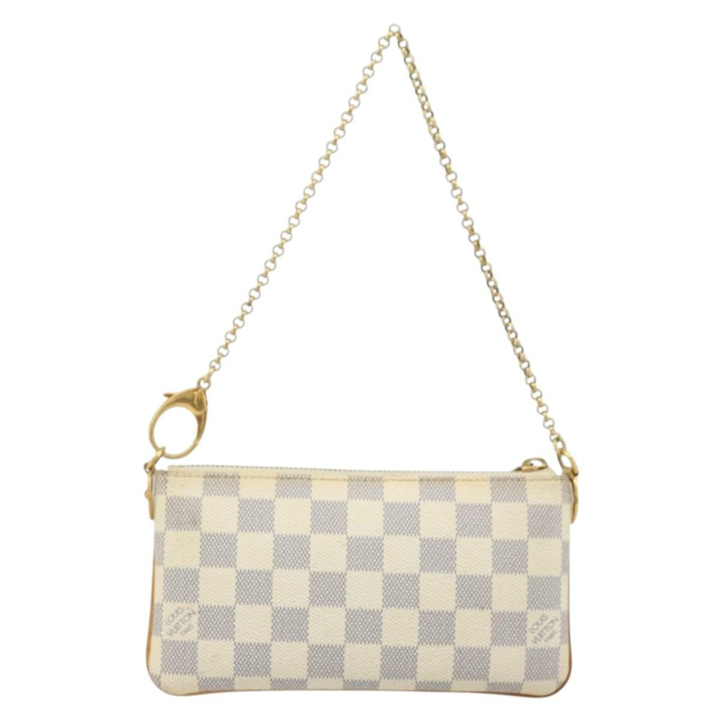 【日本直送】路易威登 Damier Azur Pochette Mira 中型配件袋 N60027 正品 bs34317A-1