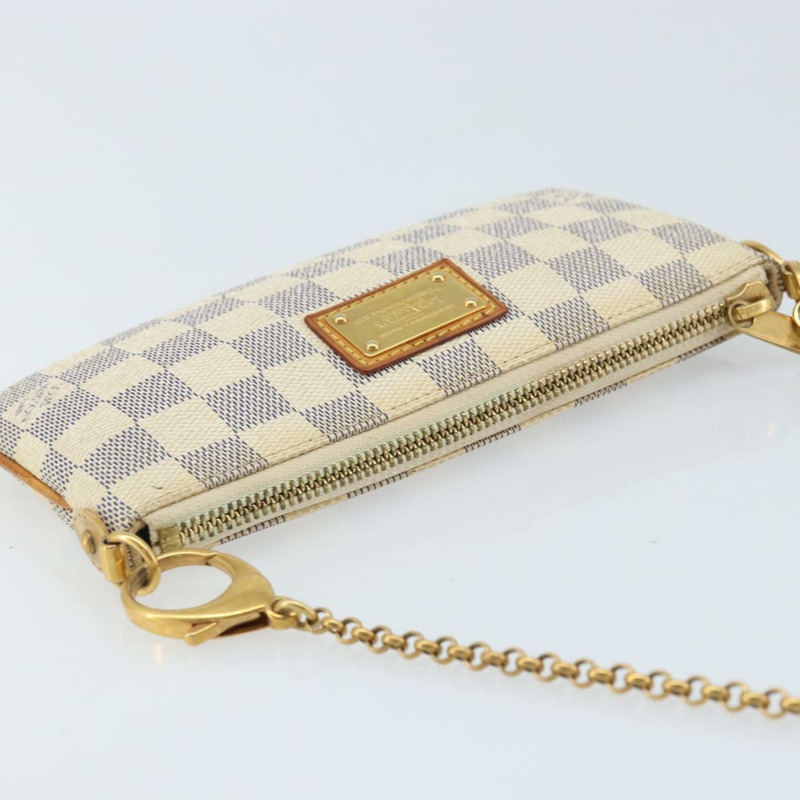 【日本直送】路易威登 Damier Azur Pochette Mira 中型配件袋 N60027 正品 bs34317A-5