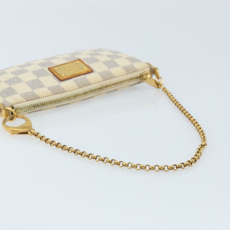 【日本直送】路易威登 Damier Azur Pochette Mira 中型配件袋 N60027 正品 bs34317A-6