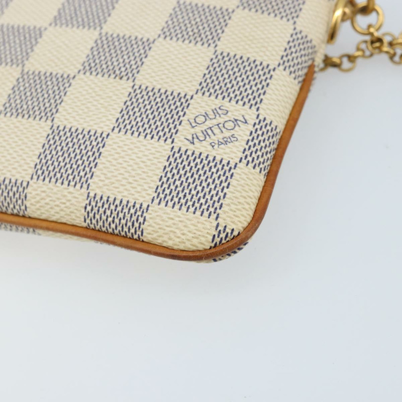 【日本直送】路易威登 Damier Azur Pochette Mira 中型配件袋 N60027 正品 bs34317A-15