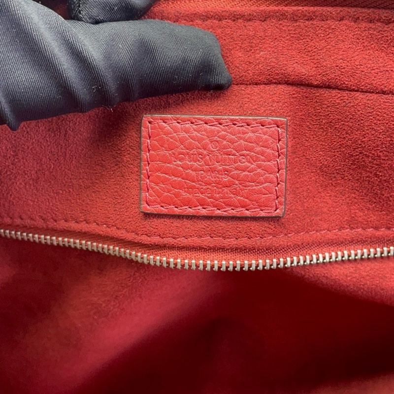 Louis Vuitton路易威登荔枝紋公文包紅色1 41*30*6cm-10