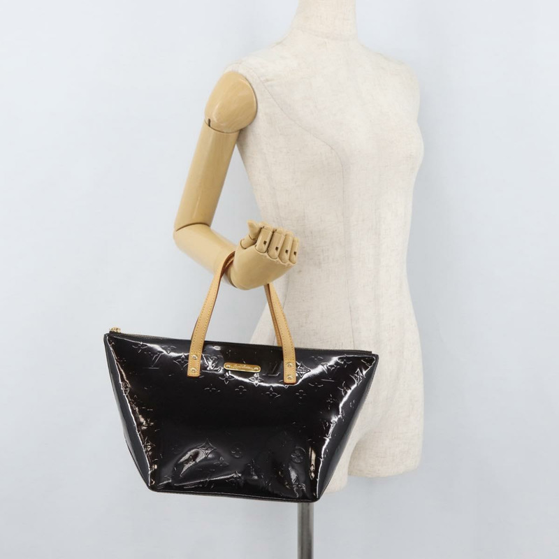 【日本直送】路易威登 Monogram Vernis Bellevue GM 手提包 Amarante M93589 正品 ka3556A-21