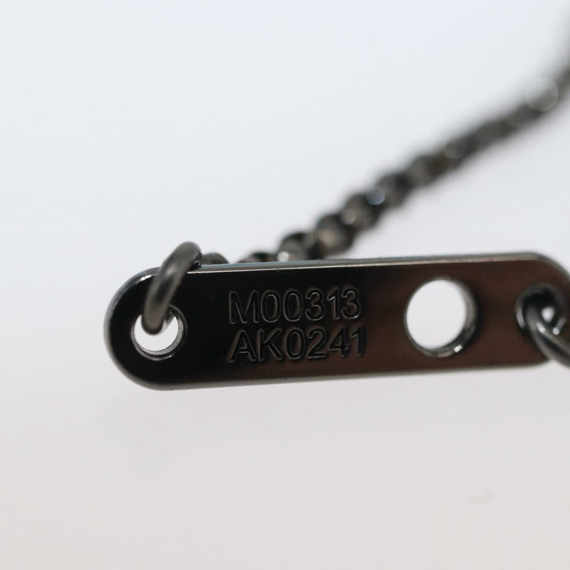 【日本直送】路易威登 Collier LV 串珠項鍊 金屬 綠松石藍 M00313 正品 BAZ738M-11