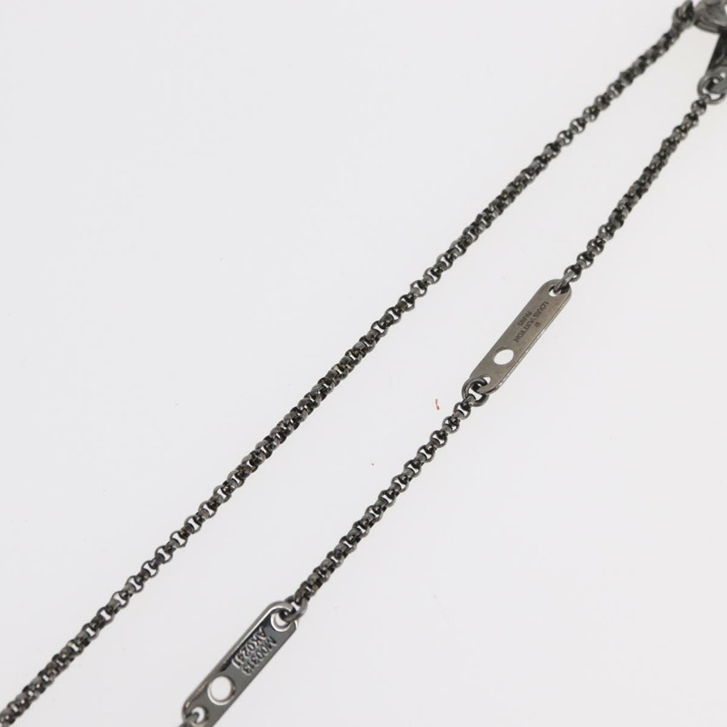【日本直送】路易威登 Collier LV 串珠項鍊 金屬 綠松石藍 M00313 正品 BAZ738M-16