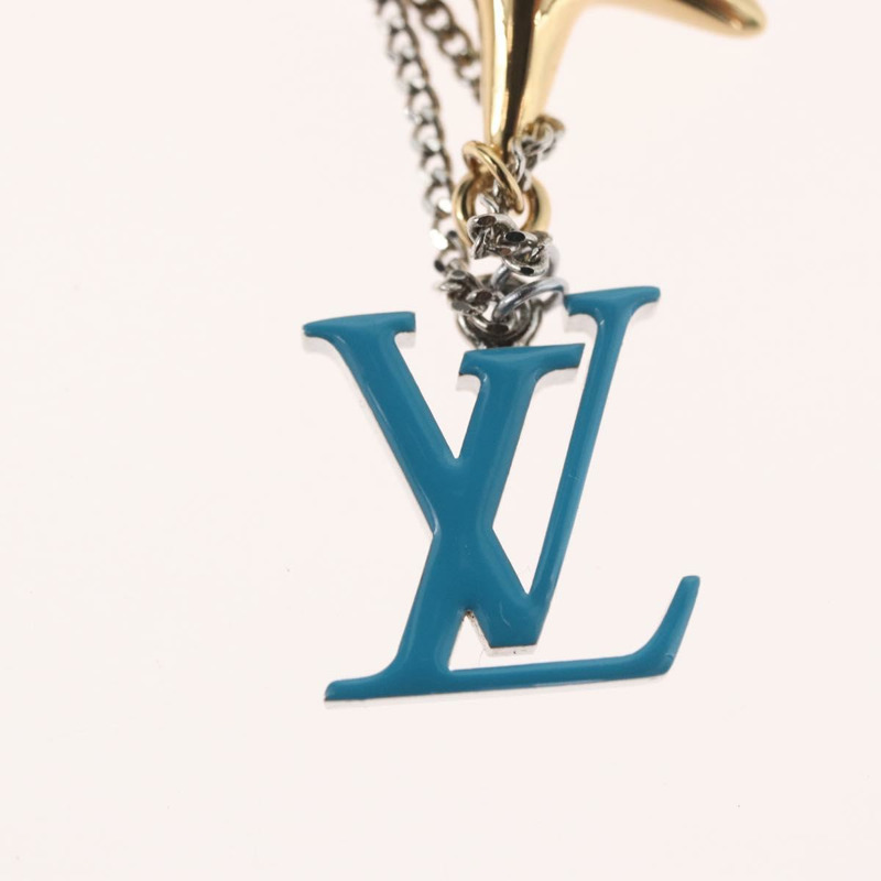 【日本直送】路易威登水彩吊墜 LV 海龜 金屬銀色 M00280 正品 BAZ666M-22