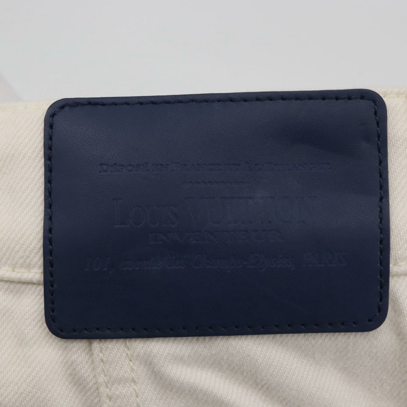【日本直送】路易威登 Monogram 牛仔裙 白色 LV 正品 BAZ834M-5