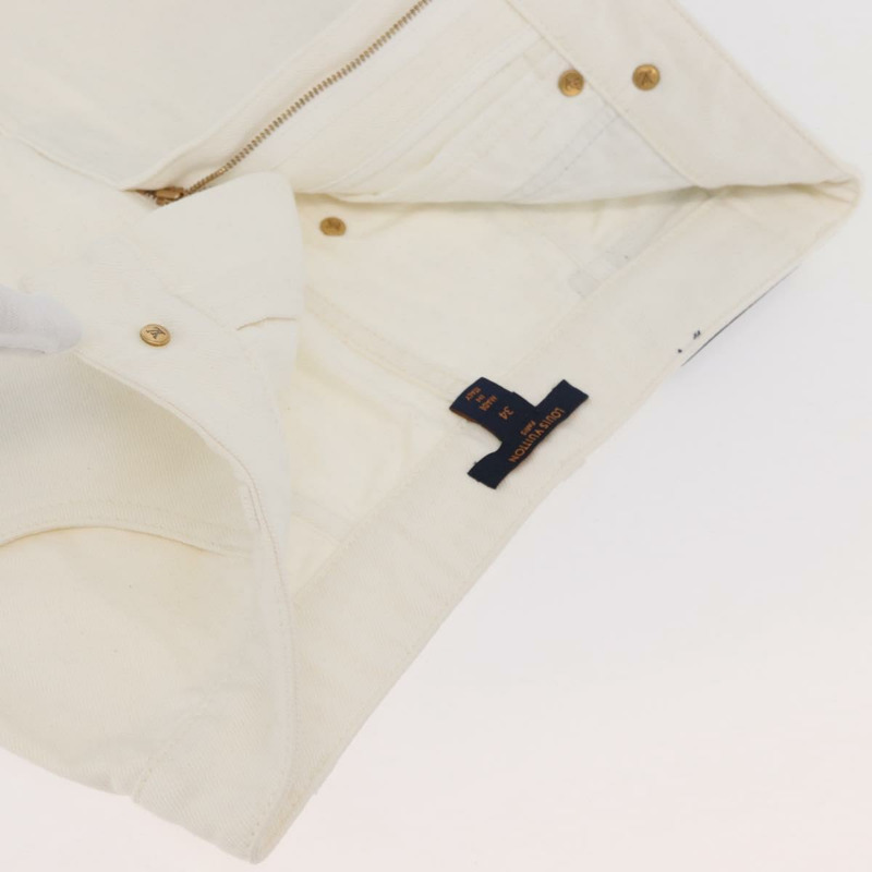 【日本直送】路易威登 Monogram 牛仔裙 白色 LV 正品 BAZ834M-6