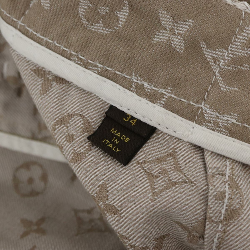 【日本直送】路易威登 Monogram 牛仔裙 米色 LV 正品 BAZ833SAM-9
