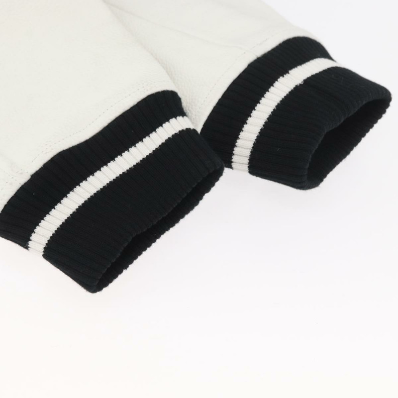 【日本直送】路易威登 (LOUIS VUITTON) Puppet 棒球夾克 羊毛 黑色 1A8PML LV Auth BAZ826SM-17