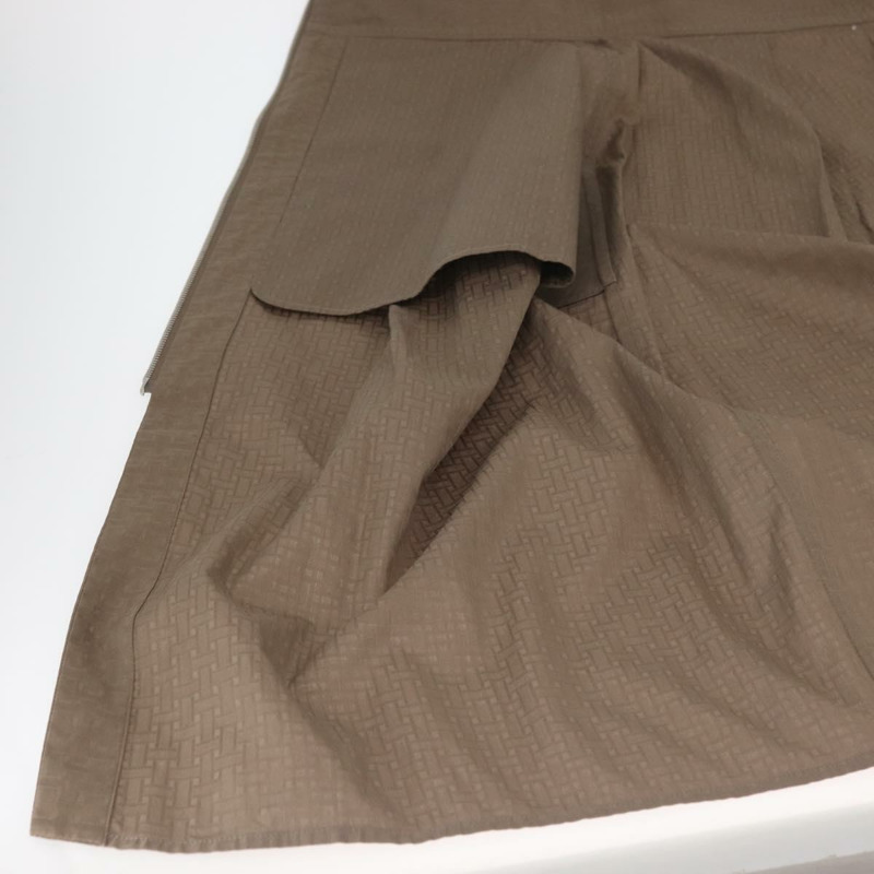 【日本直送】愛馬仕 Granturararara 連身襯衫 純棉 米色 3H0544DH 正品 BAZ827M-13