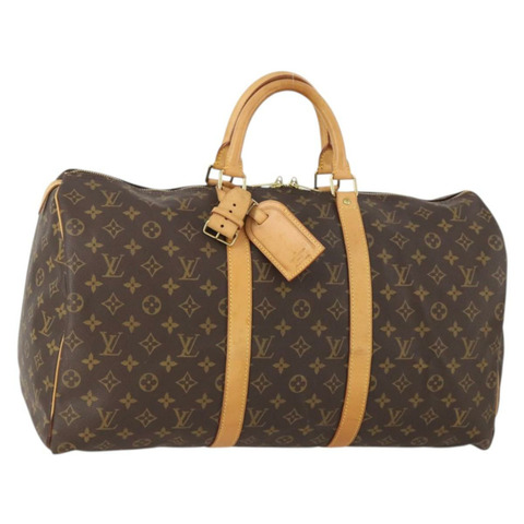 路易威登 Monogram Keepall 50 波士頓包 M41426 LV Auth 174366A
