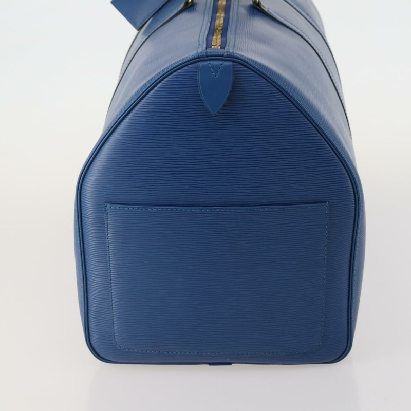 【日本直送】路易威登 Epi Keepall 55 波士頓包 托萊多藍 M42955 LV 正品 167164V-2
