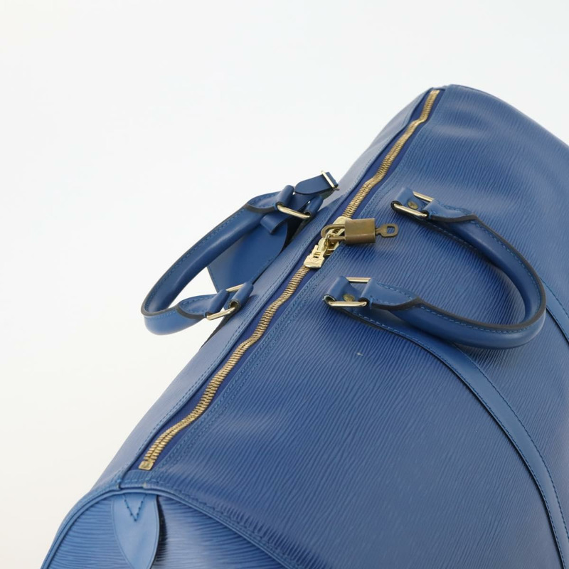 【日本直送】路易威登 Epi Keepall 55 波士頓包 托萊多藍 M42955 LV 正品 167164V-5