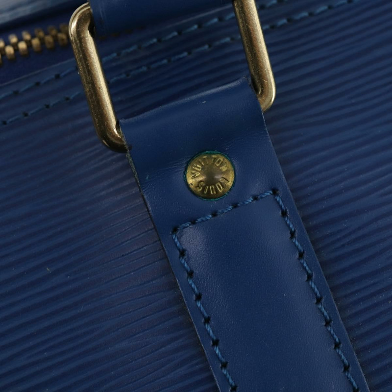 【日本直送】路易威登 Epi Keepall 55 波士頓包 托萊多藍 M42955 LV 正品 167164V-16