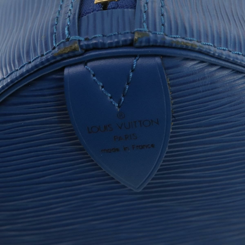 【日本直送】路易威登 Epi Keepall 55 波士頓包 托萊多藍 M42955 LV 正品 167164V-17