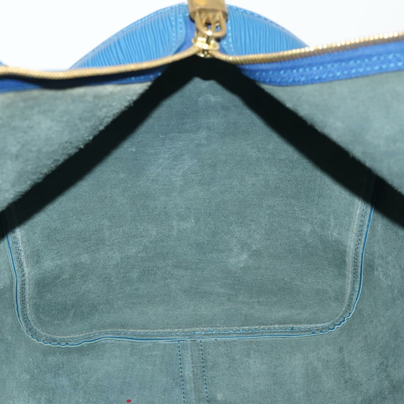 【日本直送】路易威登 Epi Keepall 55 波士頓包 托萊多藍 M42955 LV 正品 167164V-20
