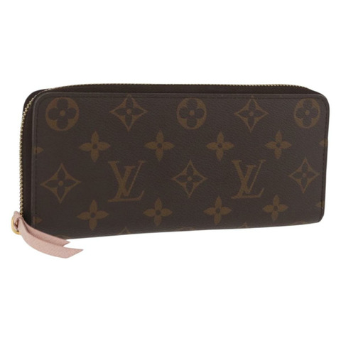 路易威登 Monogram Portefeuille Clemence 長版皮夾 M68314 LV Auth 174300V