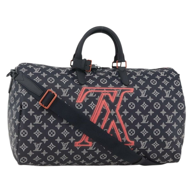 【日本直送】路易威登 (LOUIS VUITTON) Ink Up Side Down Keepall Bandouliere 50 旅行包 M43684 正品 BA11968SAM-0