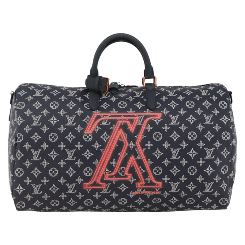 【日本直送】路易威登 (LOUIS VUITTON) Ink Up Side Down Keepall Bandouliere 50 旅行包 M43684 正品 BA11968SAM-12