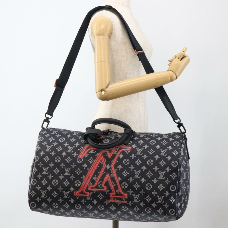 【日本直送】路易威登 (LOUIS VUITTON) Ink Up Side Down Keepall Bandouliere 50 旅行包 M43684 正品 BA11968SAM-29