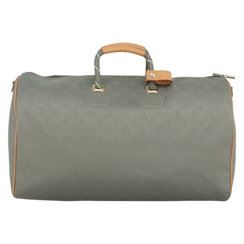 【日本直送】路易威登鈦金Keepall Bandouliere 50旅行包 灰色 M43886 LV Auth YKZ839SM-1