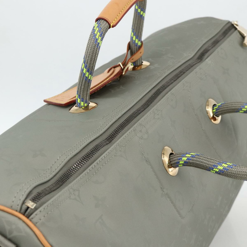 【日本直送】路易威登鈦金Keepall Bandouliere 50旅行包 灰色 M43886 LV Auth YKZ839SM-5