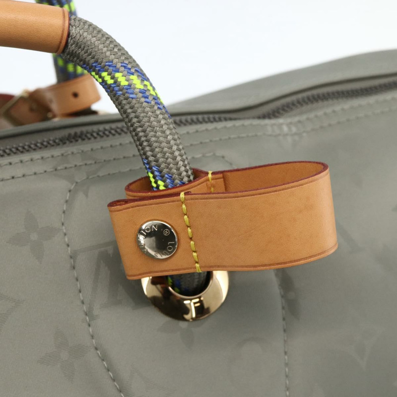 【日本直送】路易威登鈦金Keepall Bandouliere 50旅行包 灰色 M43886 LV Auth YKZ839SM-20