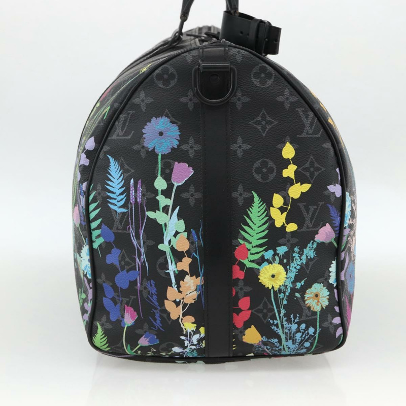 【日本直送】路易威登 (LOUIS VUITTON) Eclipse Floral Keepall Bandouliere 50 旅行包 M45062 LV Auth yk20204SM-2