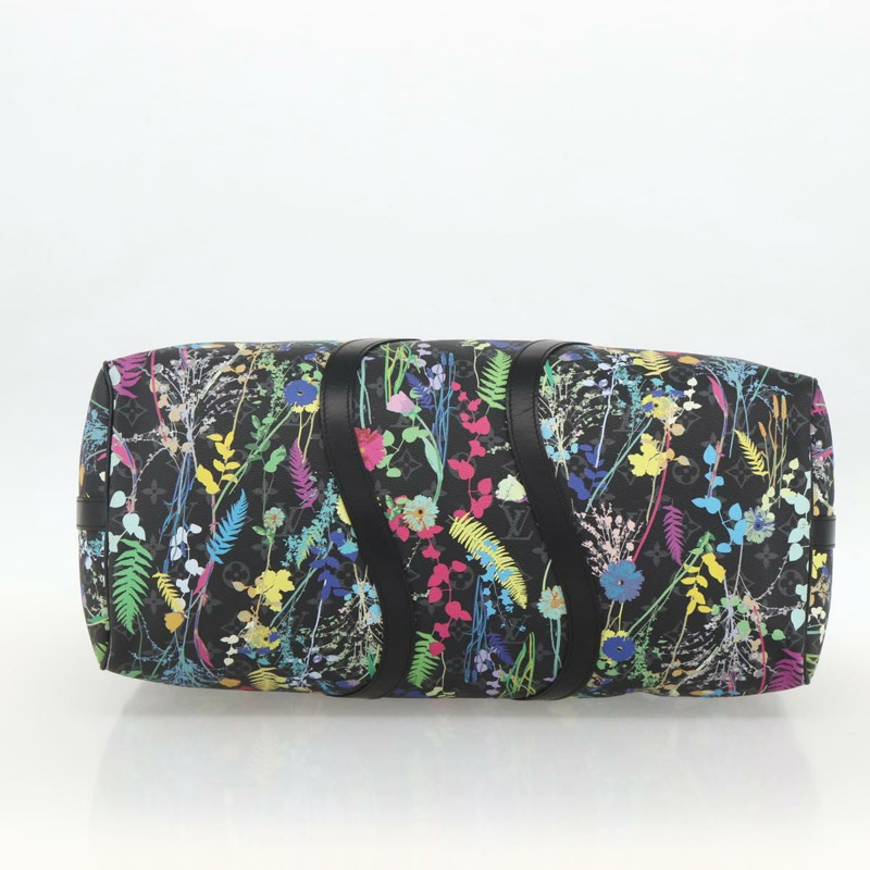 【日本直送】路易威登 (LOUIS VUITTON) Eclipse Floral Keepall Bandouliere 50 旅行包 M45062 LV Auth yk20204SM-4