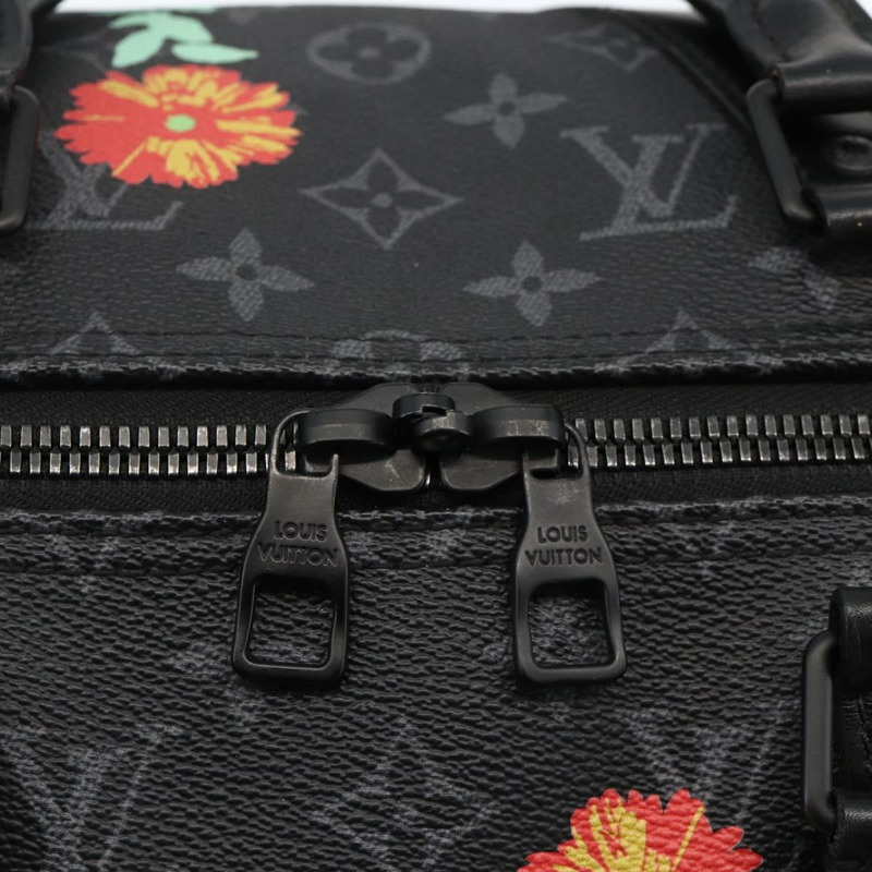 【日本直送】路易威登 (LOUIS VUITTON) Eclipse Floral Keepall Bandouliere 50 旅行包 M45062 LV Auth yk20204SM-23