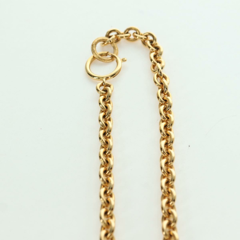 【日本直送】香奈兒 (CHANEL) CC 項鍊，金屬金色 CC Auth am11252SAM-5