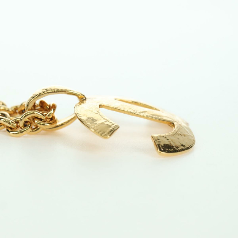 【日本直送】香奈兒 (CHANEL) CC 項鍊，金屬金色 CC Auth am11252SAM-8