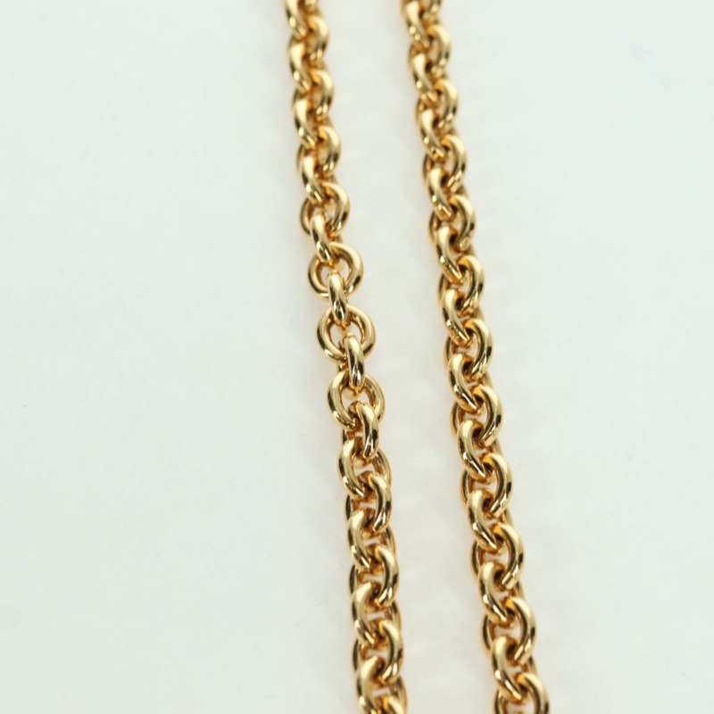 【日本直送】香奈兒 (CHANEL) CC 項鍊，金屬金色 CC Auth am11252SAM-12