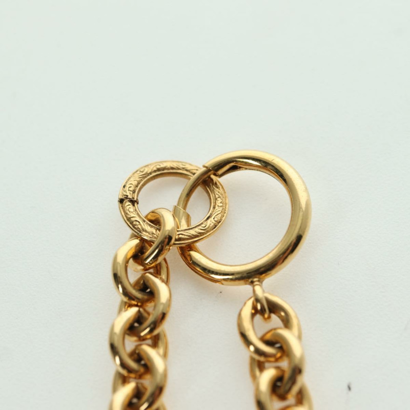 【日本直送】香奈兒 (CHANEL) CC 項鍊，金屬金色 CC Auth am11252SAM-14