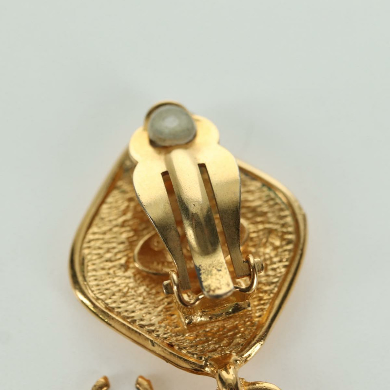 【日本直送】香奈兒耳環，金屬金色，CC標誌，正品，INZ118A-16