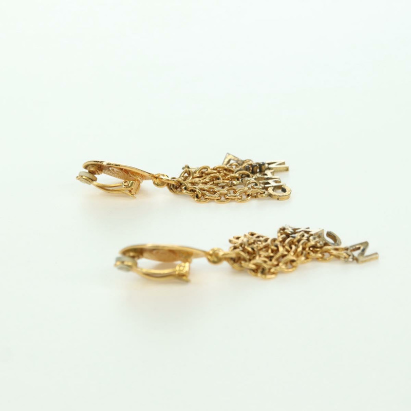 【日本直送】香奈兒耳環，金屬金色，CC標誌，正品，INZ118A-17