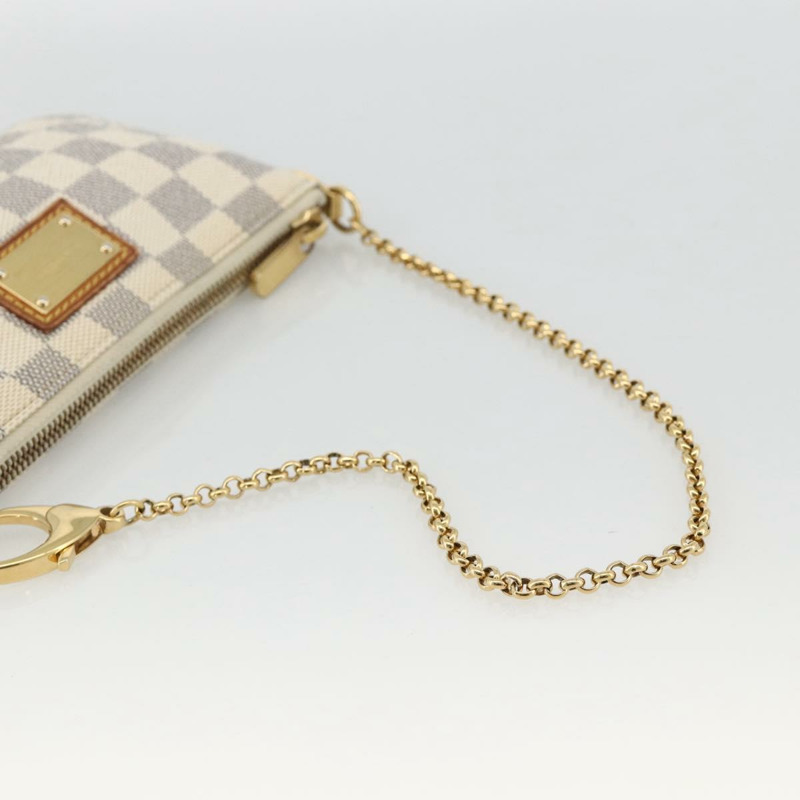 【日本直送】路易威登 Damier Azur Pochette Mira 中型配件袋 N60027 正品 YKZ966A-6